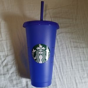 Starbucks blue color changing cup